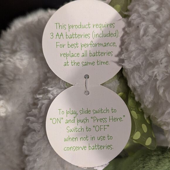 Hallmark Spring Quartet Animated Musical Plush Bunny with Frog & Chicks - Picture 13 of 14